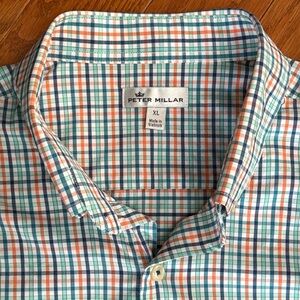 Peter Millar Long Sleeve Button‎ Down Shirt XL